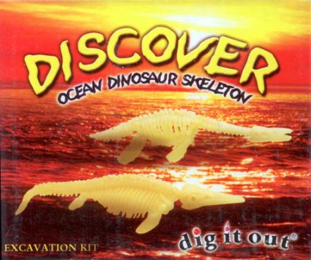 Океанические скелеты динозавров